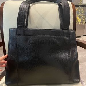 Chanel caviar tote - great price and comes with card!